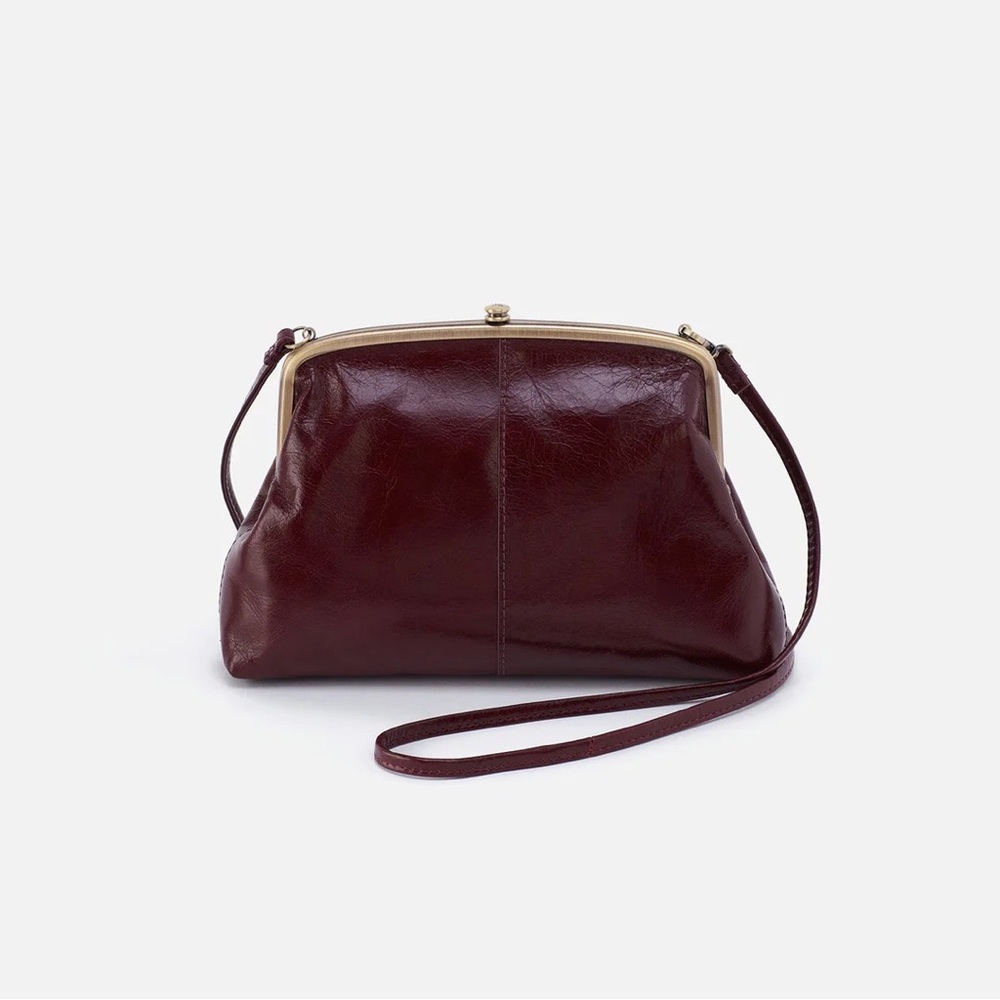 HOBO Lana Crossbody Bag it is not really red more burgundy